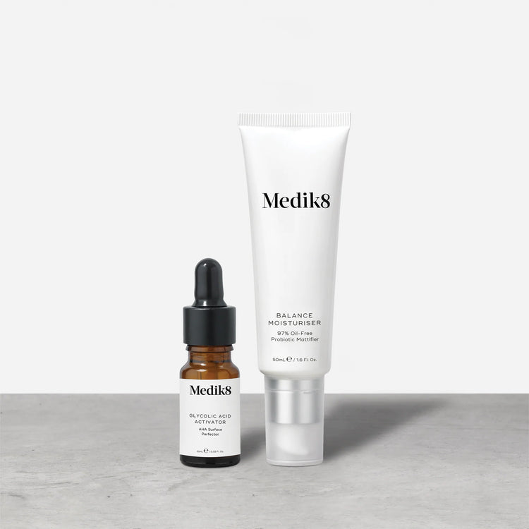 Medik8 Balance Moisturiser & Glycolic Acid Activator 50ml