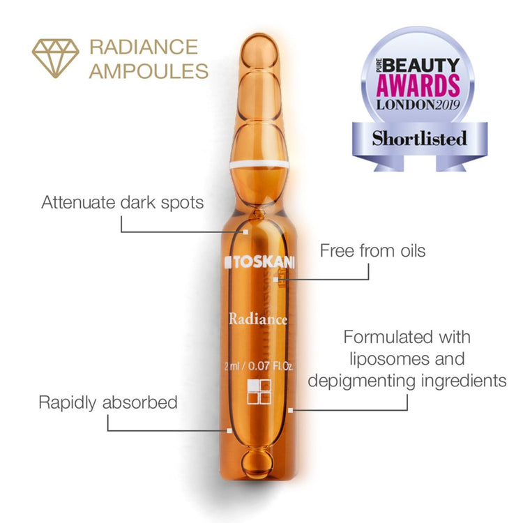 Toskani Radiance Ampoules 15x2ml